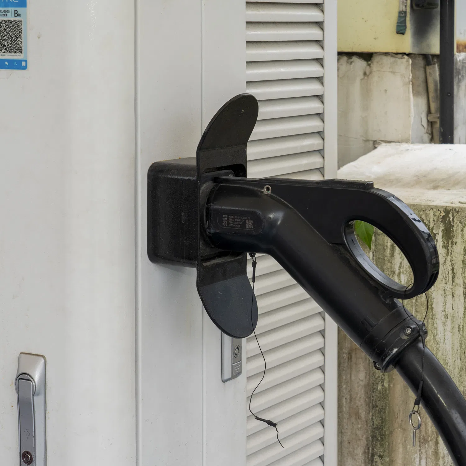 55kw DC Fast EV Charger Wall Mounted