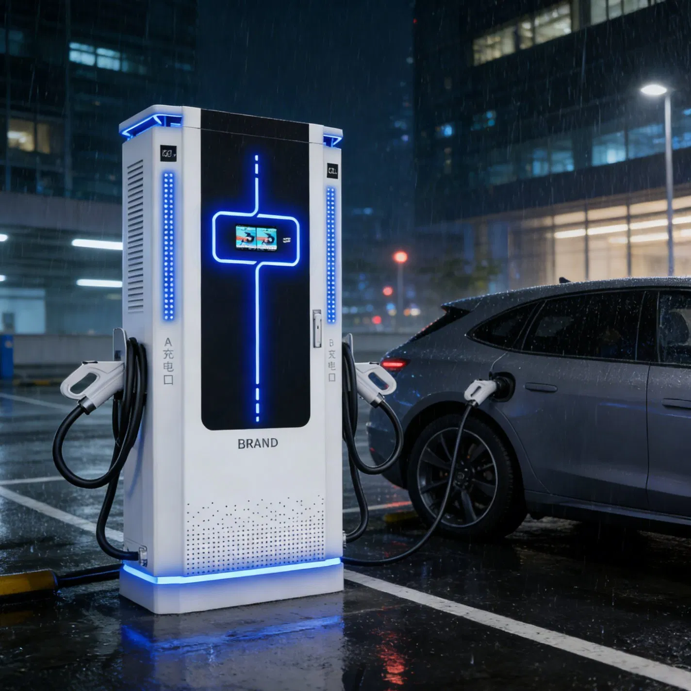 Ocpp Electric Car Charger and Electric Vehicle Charging Station
