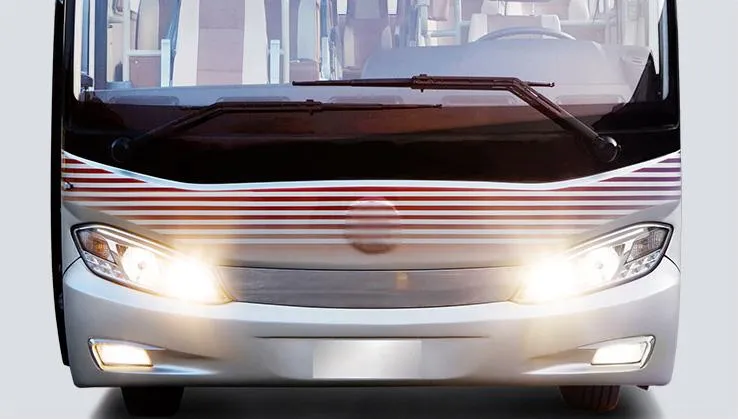 Coach Bus Front View