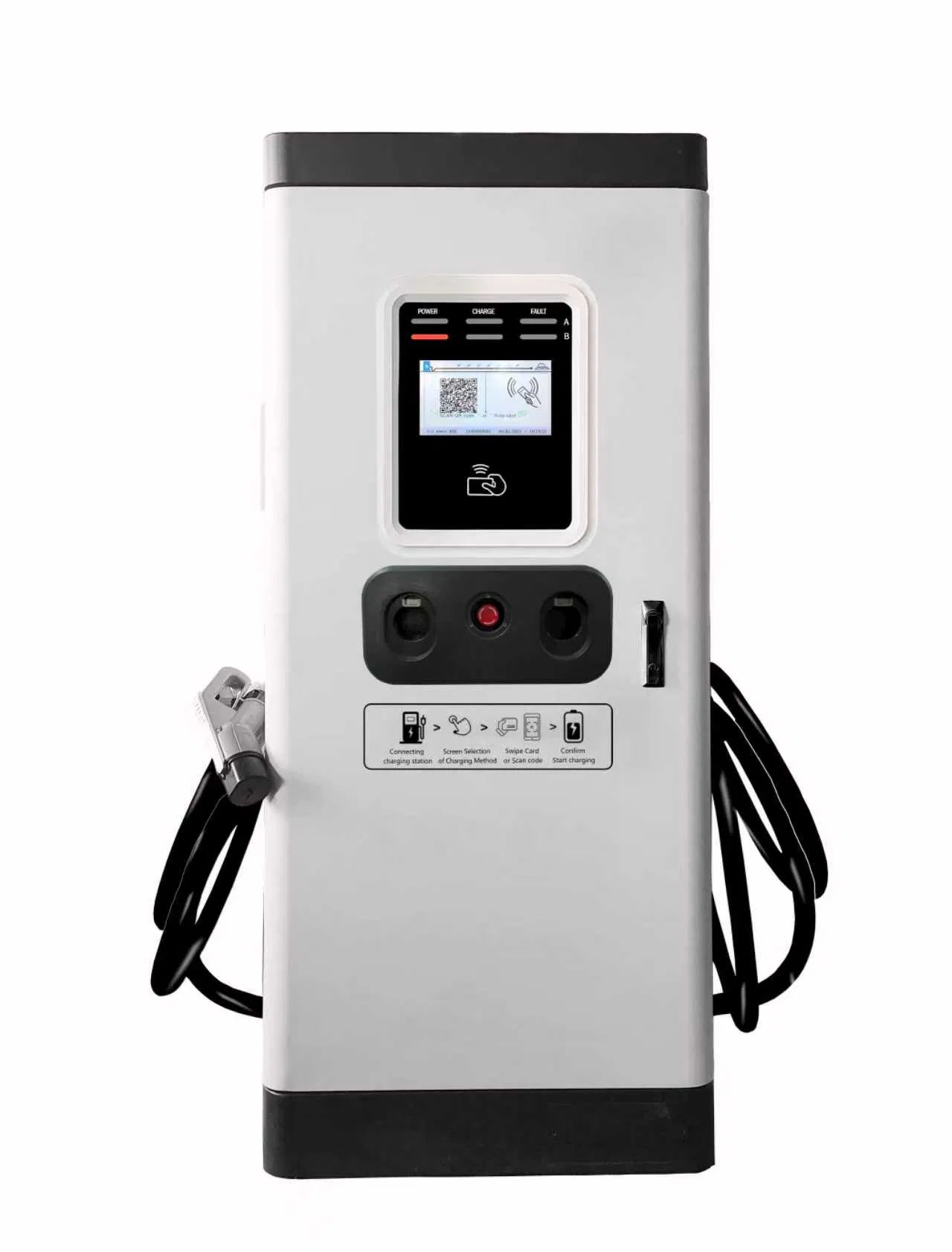 K039 Front-Mounted Dual-Channel DC Power Supply Unit Commercial-Grade Electric Vehicle Charging System