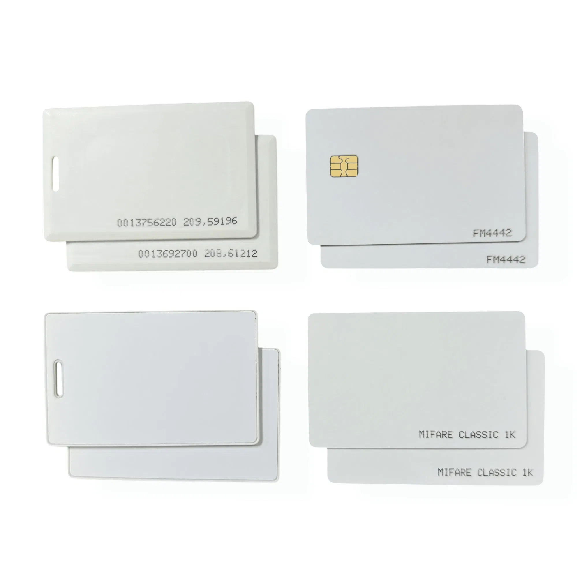 Good Price Free Sample F08 Customized Printable Blank Proximity Dual-Interface NFC RFID Card