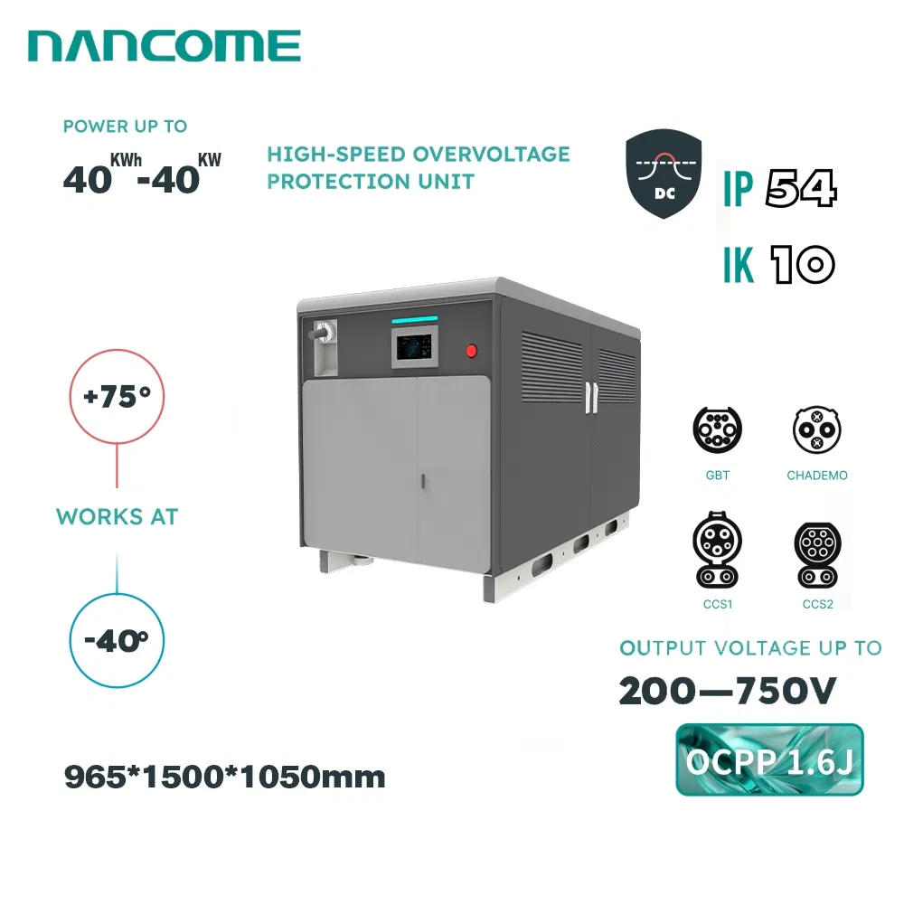Nancome Integrated Energy Storage System for Solar Integration with Modular Design 141kwh