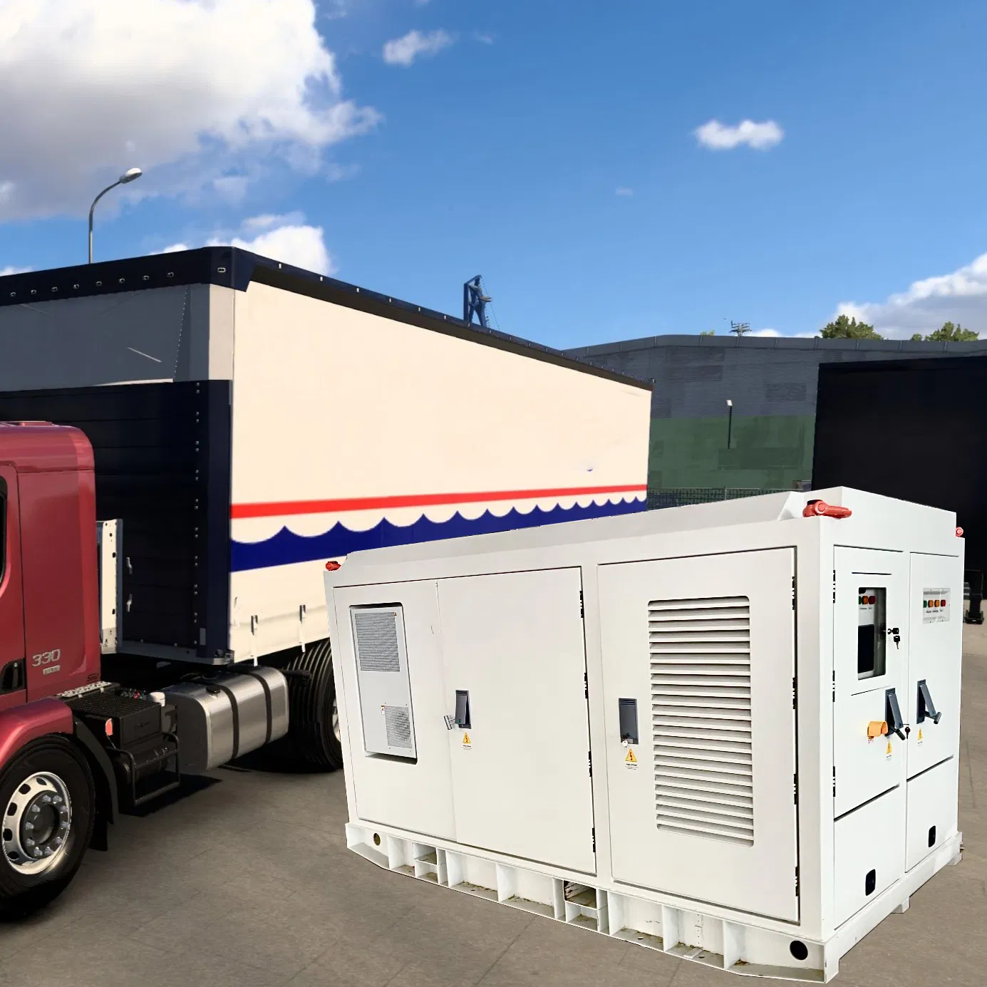 241kwh Energy Storage + 120kw Fast Charging