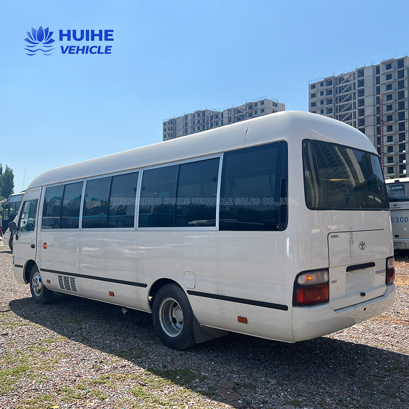 Used Toyota Coaster 30-Seater Mini 4X4 Bus 32 Places for Occasions Diesel Fuel Type
