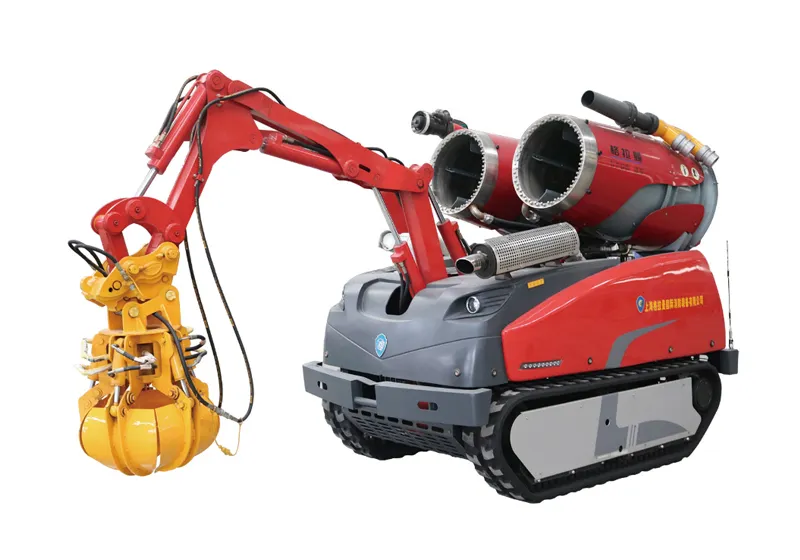 Efficient Fire Extinguishing Robot System Detail