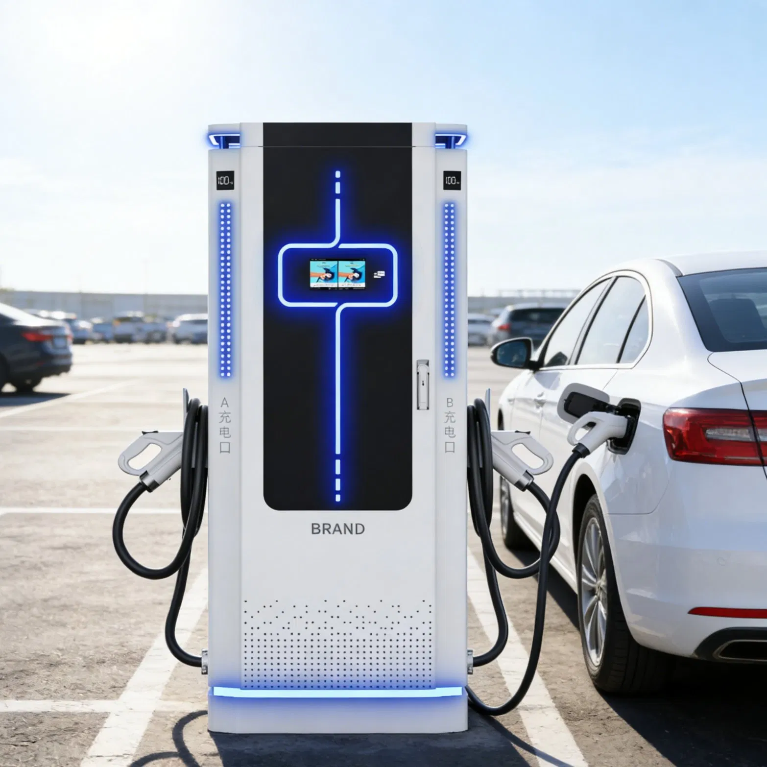 Ocpp Electric Car Charger and Electric Vehicle Charging Station