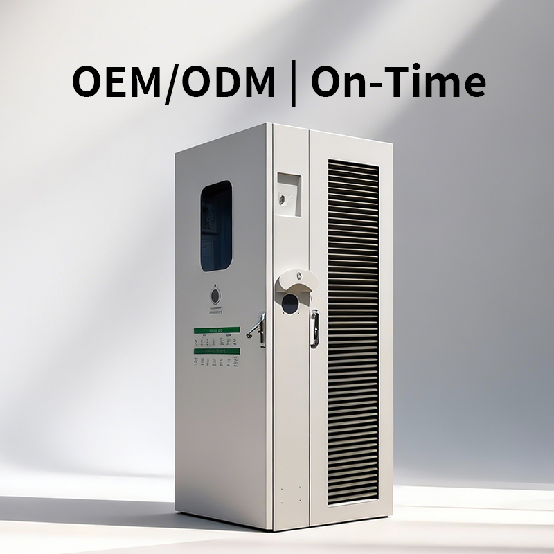 Premium Electric Vehicle Charging Stainless Steel Cabinet with Secure Metal Design