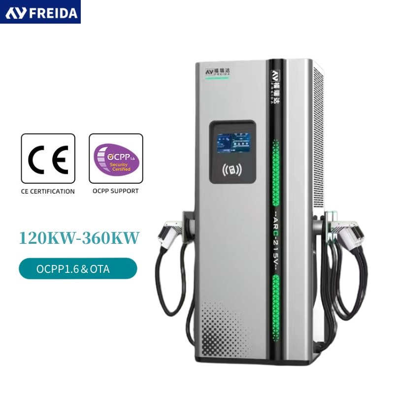 Manufacture 240kw 180kw 160kw 120kw Ocpp1.6 CCS2 Modular Core Fault Diagnosis Integrated RFID Authentic Multiple Guns Floor-Type DC AC Car Charger