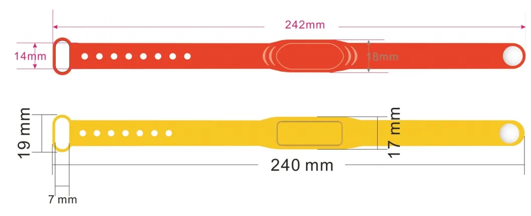 RFID Silicone Wristband