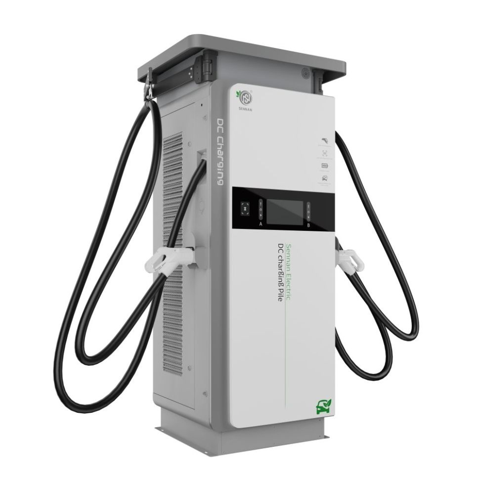 Public Commercial 60/120kw 240kw CCS2 GB/T VW ID Car Battery Integrated 10inches Display Electric Charging Pile Station DC Fast EV Charger with RFID/APP Control