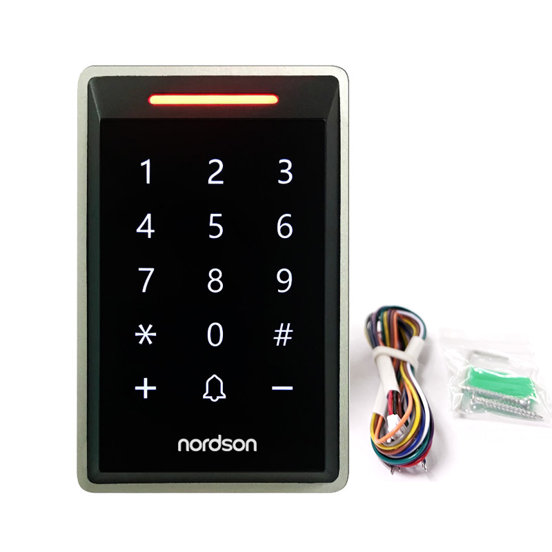WiFi Smart Phone 125kHz Em ID Card 13.56MHz Touch Keypad RFID Access Control Reader Door Keypad Tuya APP Standalone Door RFID Access Control with System