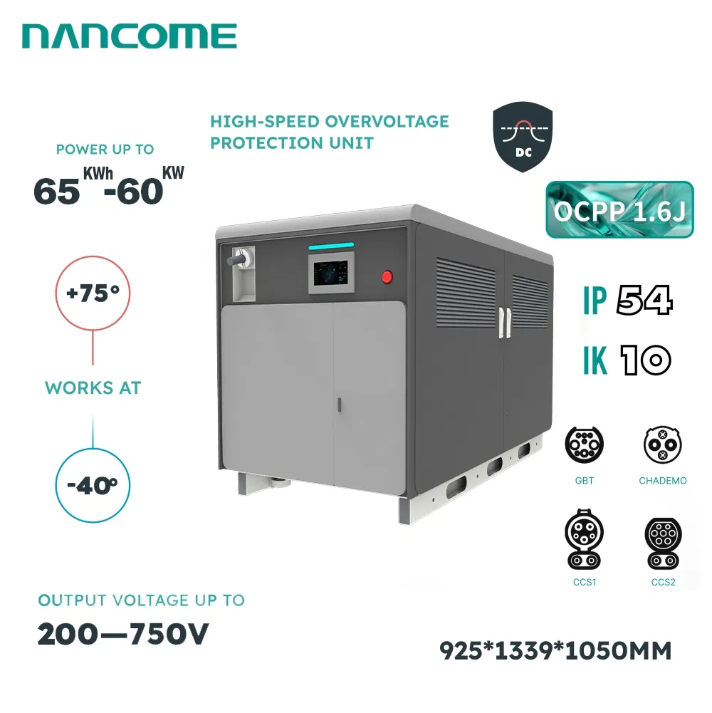 Nancome Integrated Energy Storage System for EV Charging Support with Lithium Battery