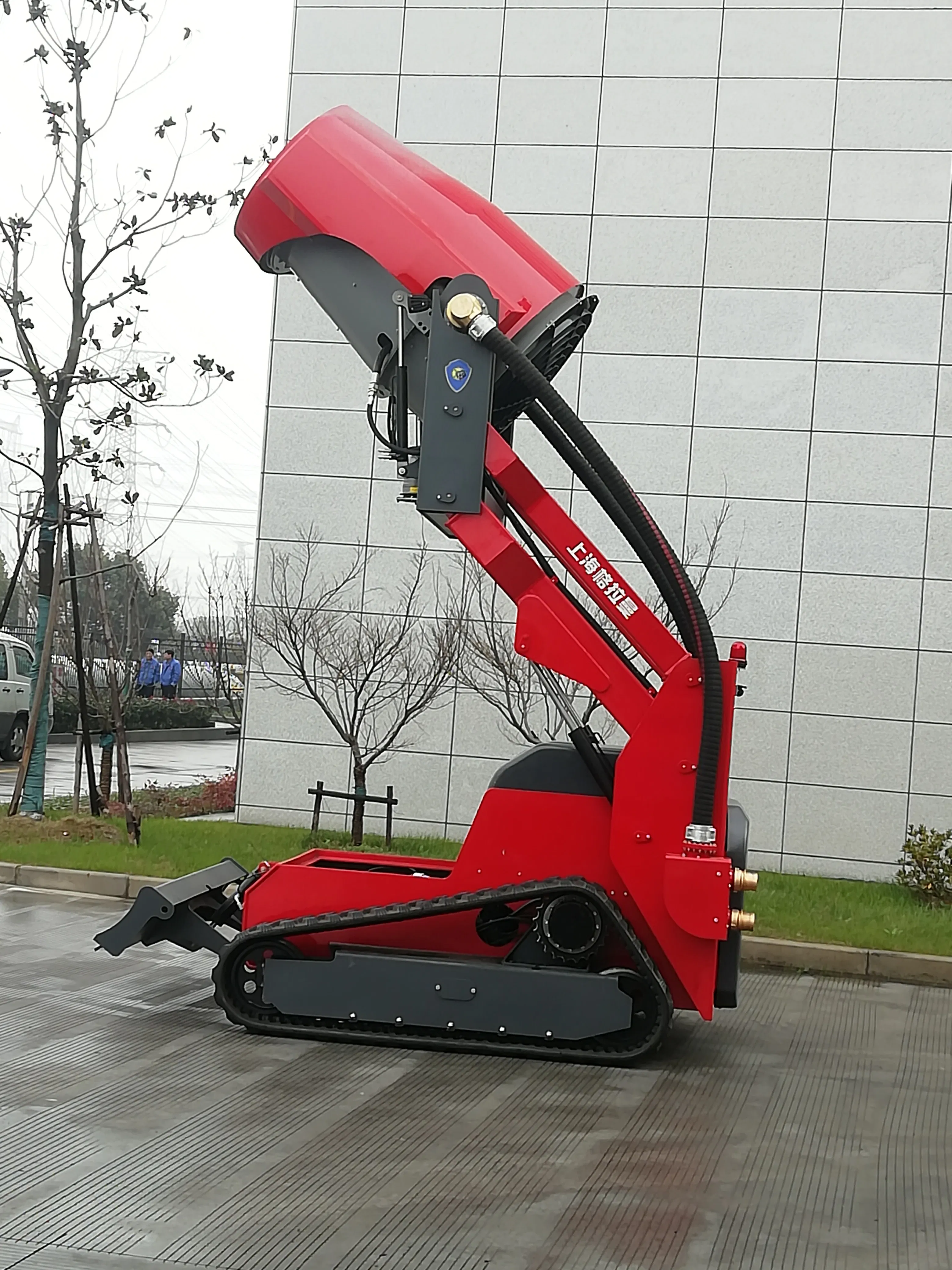 Efficient Fire Extinguishing Robot System