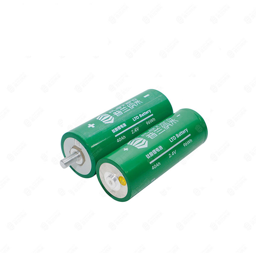 2.4V 40ah Lithium Titanate Battery Solar Lithium-Ion New Energy Battery UPS Power Storage System