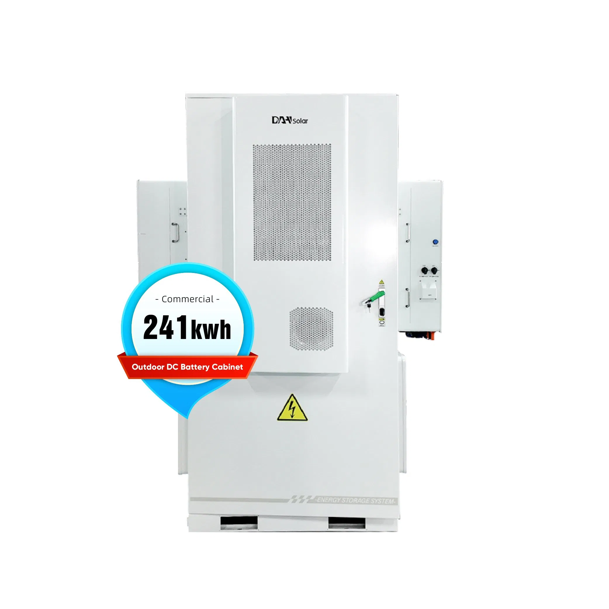 Dah Outdoor 51.2V Long Cycle 51.2V High Voltage DC 112kwh LiFePO4 Battery Power Cabinet Storage for Energy Storage System with IP55 Protection