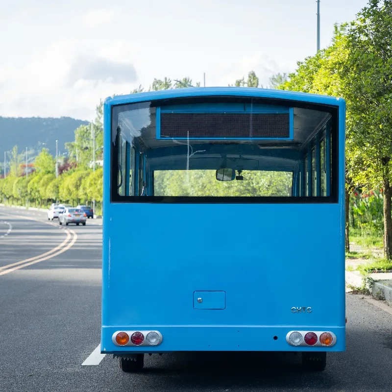 Electric Shuttle Mini Bus View