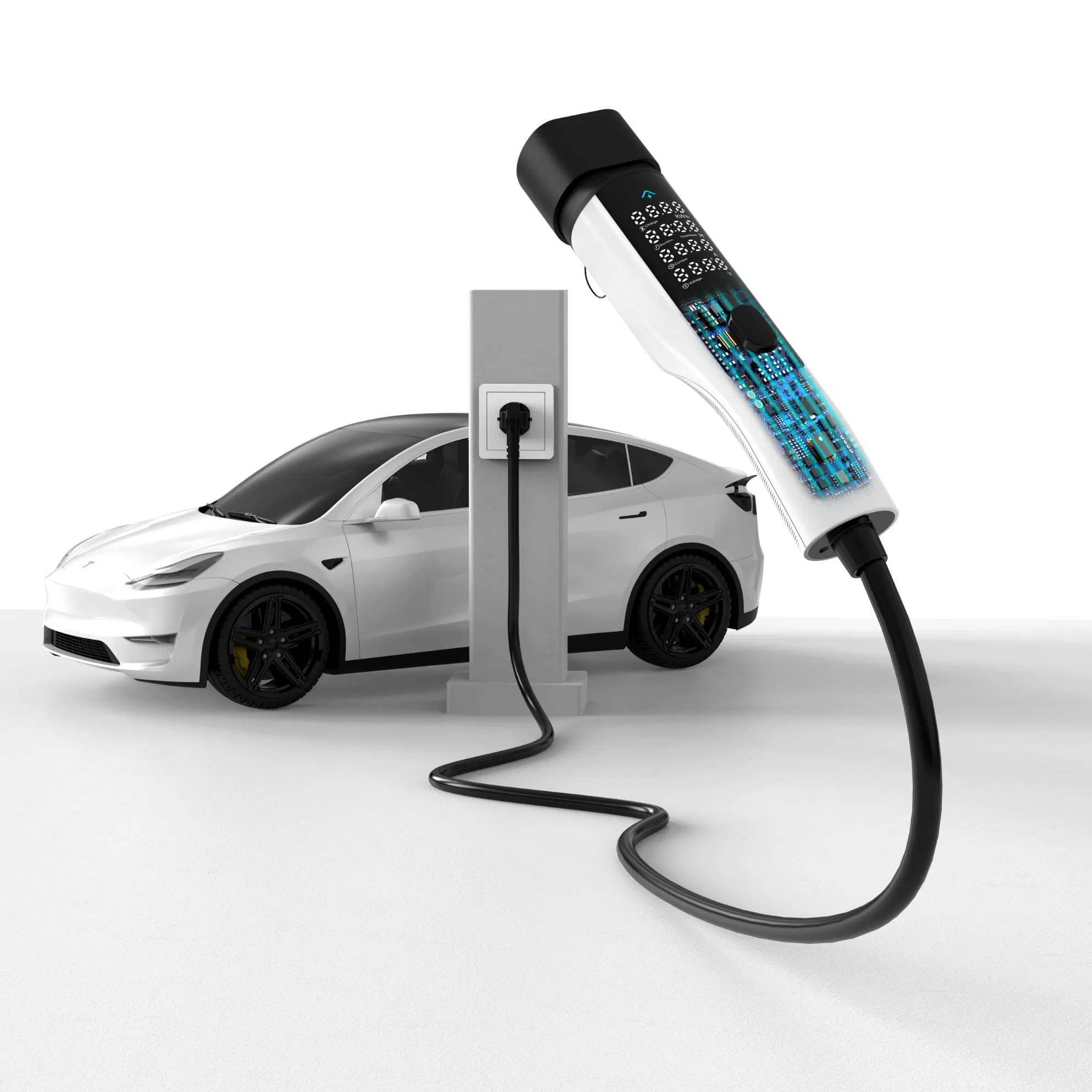 EV Charger Portable Electric Vehicle Charging Station Designed for Commercial Electric Car Charging Equipment and Global Supply Solution Charger for Overseas
