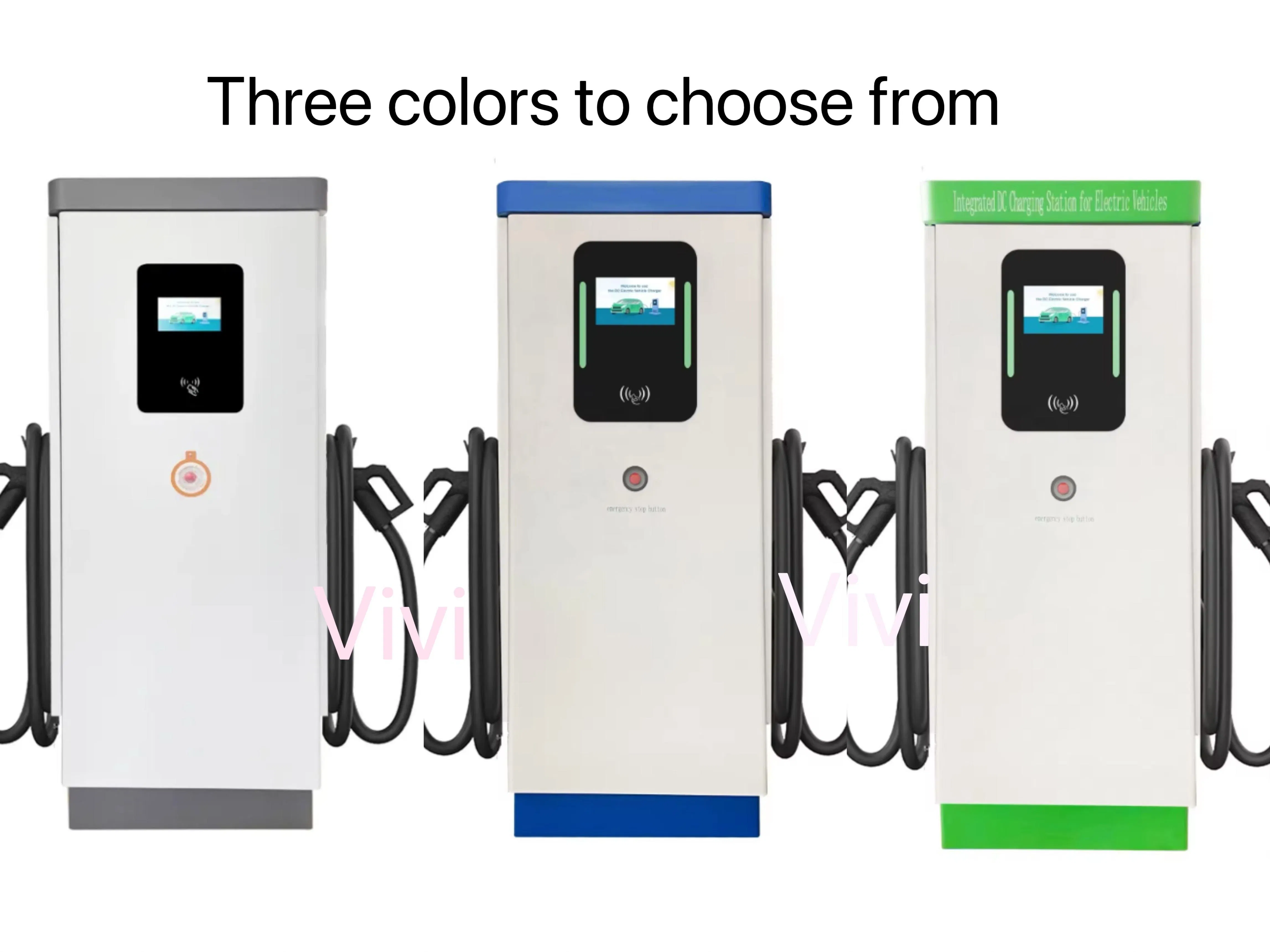 120kw DC Fast Charger Dual Gun CCS1 CCS2 Gbt Compatible Commercial EV Charging Station Floor-Stand Factory Direct Price Customizable