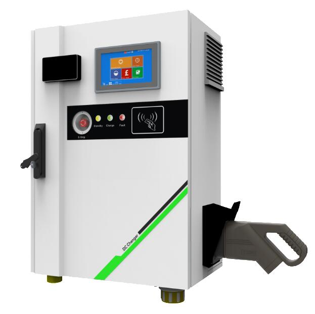 High-Power 30kw CCS2 Wall-Mounted DC Charger for Electric Vehicles