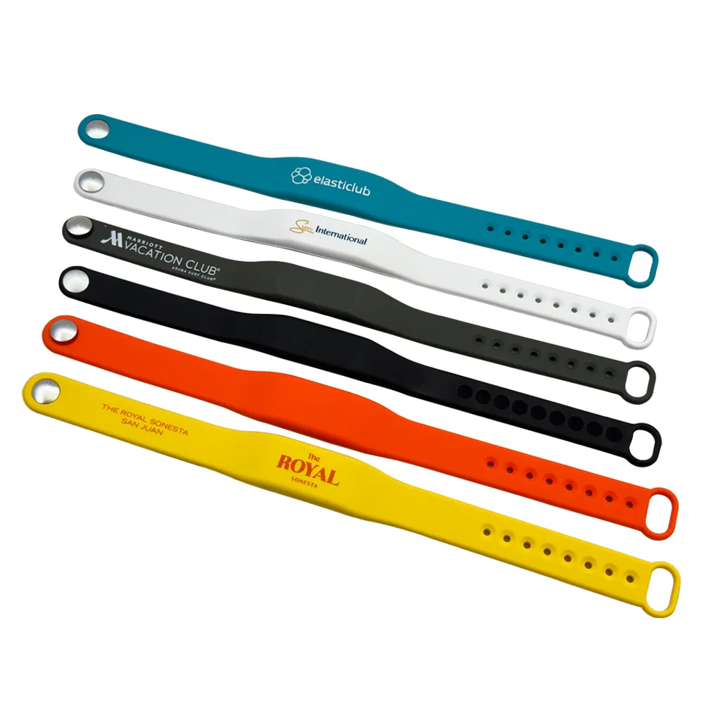 Popular Design Custom Cashless Payment NFC RFID Silicone Wristband