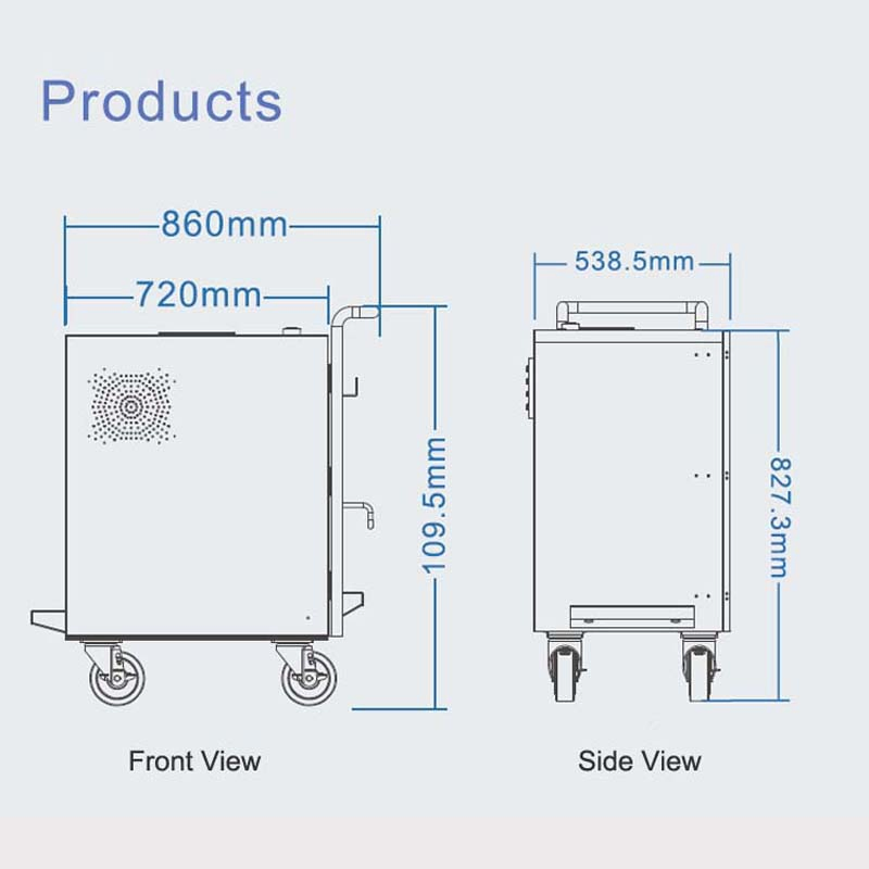 EV Charger CCS Movable DC Fast Charger EV 20kw Portable E-Car Charger