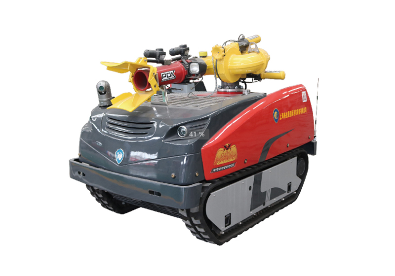 Efficient Fire Extinguishing Robot System