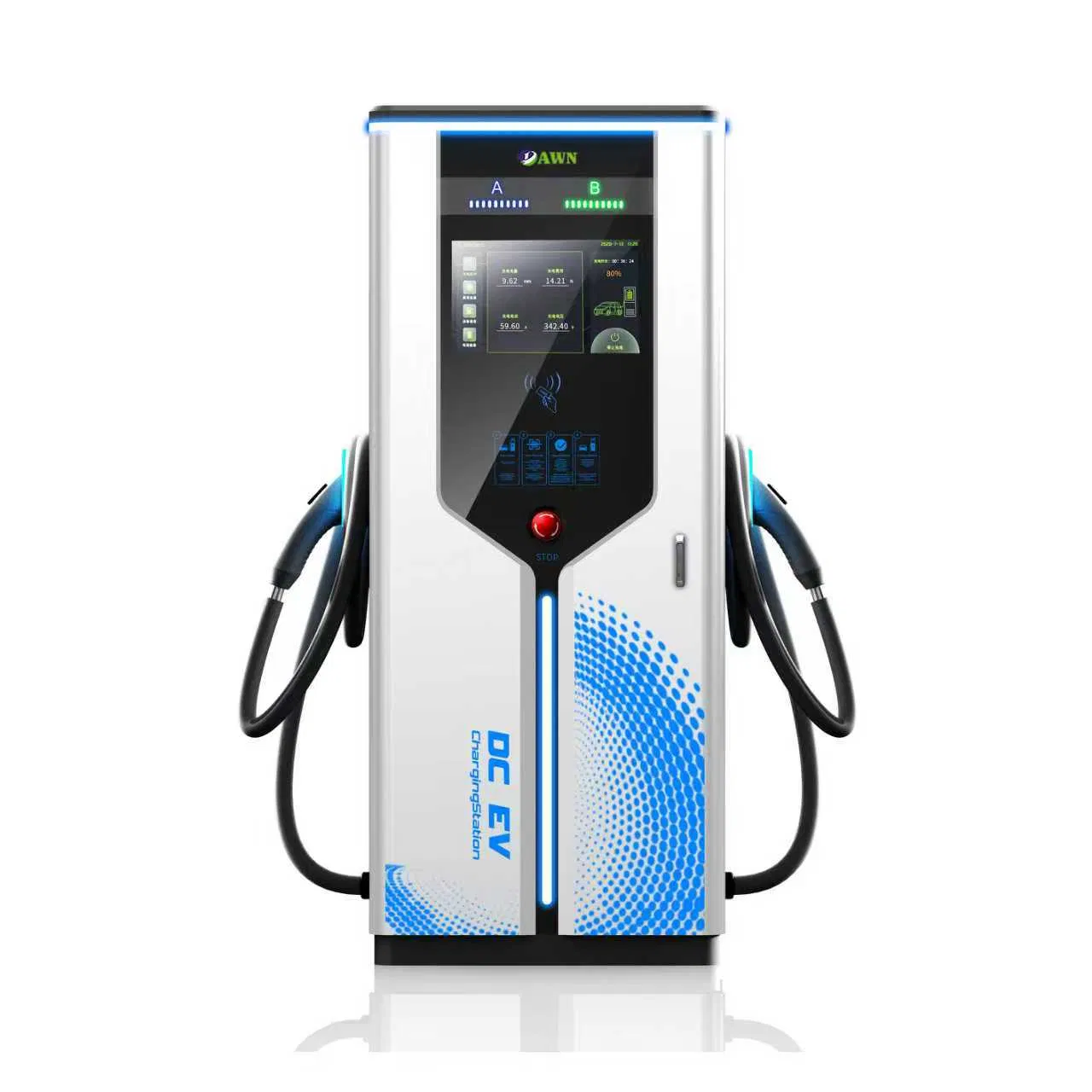 China Supply Fast DC EV Charger Portable 160kw Electric Car Charging Station