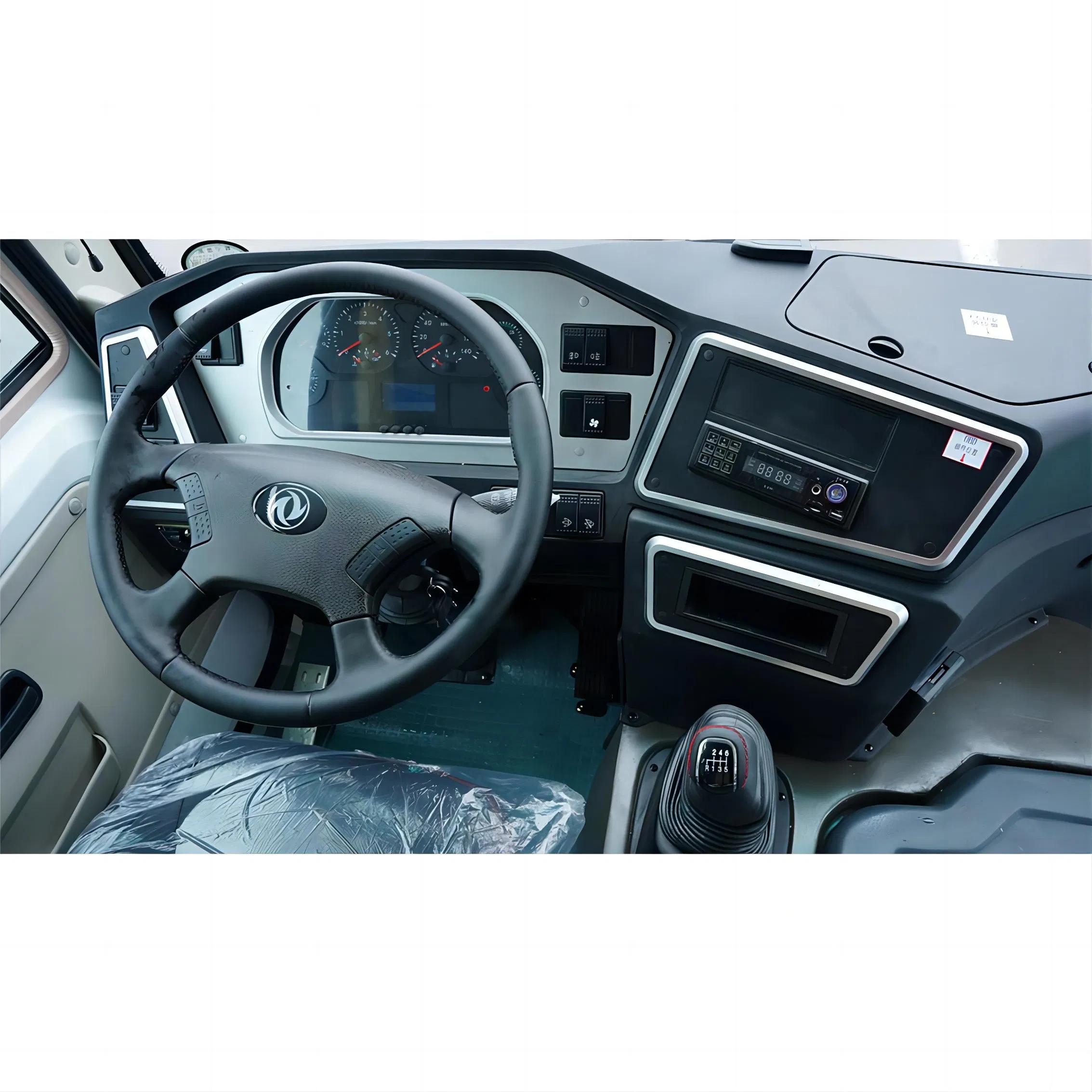 New Cheap Small Dongfeng 6 Meters Passenger Bus 10-19 Seats 4X2 Tourist Bus Group Bus