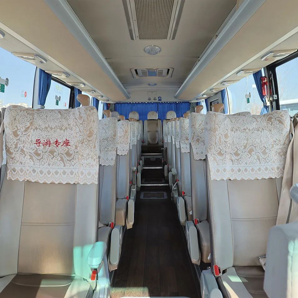 Used Coach Bus Side View