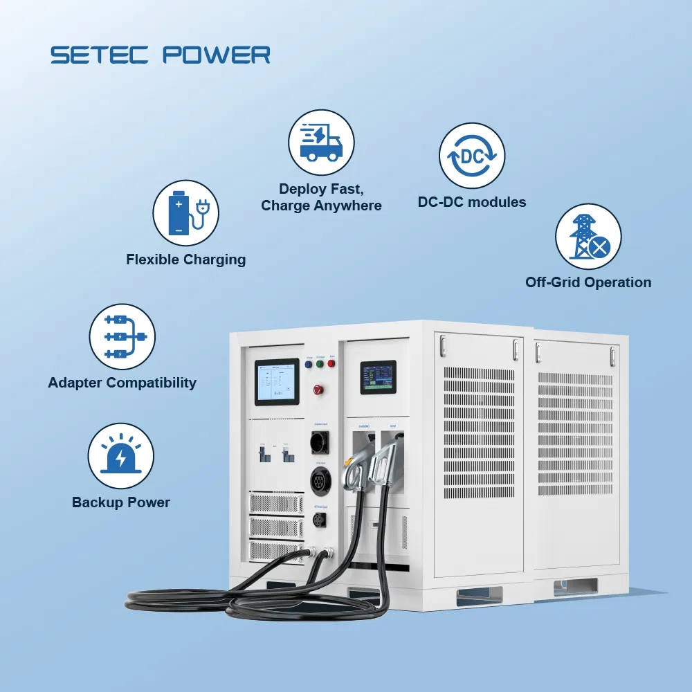 120kW Emergency Level 3 Mobile Ev Charger Roadside Portable Ev Dc Fast Charger With Battery Storage