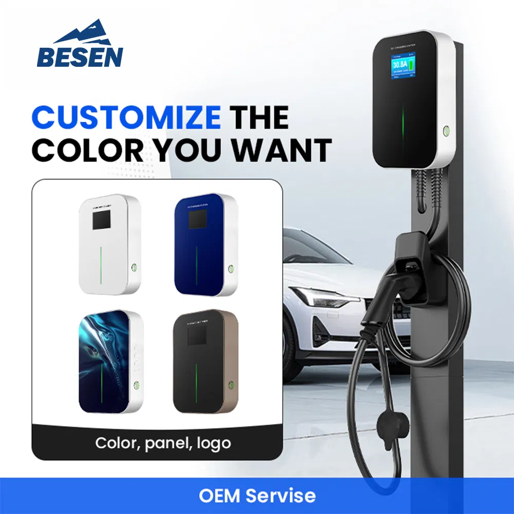 Besen 16A 62196-2 EV Charger Unit Charging Point for Electric Cars with Type 2 Plug 20 Feet Long