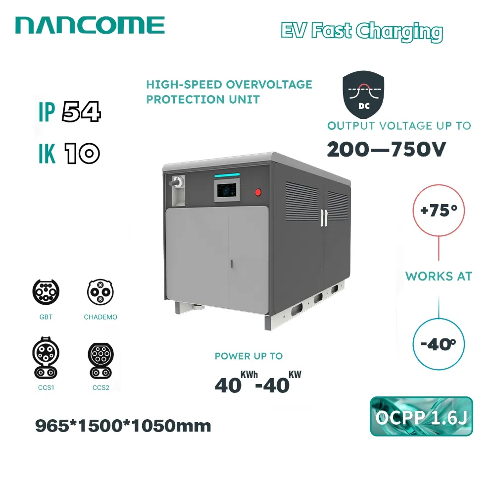 Nancome Integrated Energy Storage System for Commercial Use with Fast Installation 175kwh