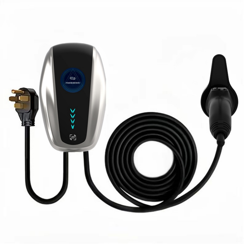 7kw Type2 Smart EV Wallbox Charger Supporting Ocpp 1.6 for Commercial Public Operation and Multi-User Charging Management System