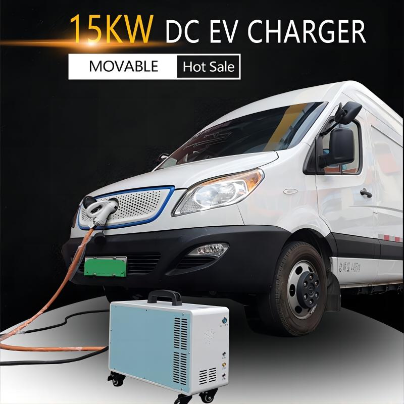 High-Speed 7kw-40kw DC EV Charging Station for Commercial Use