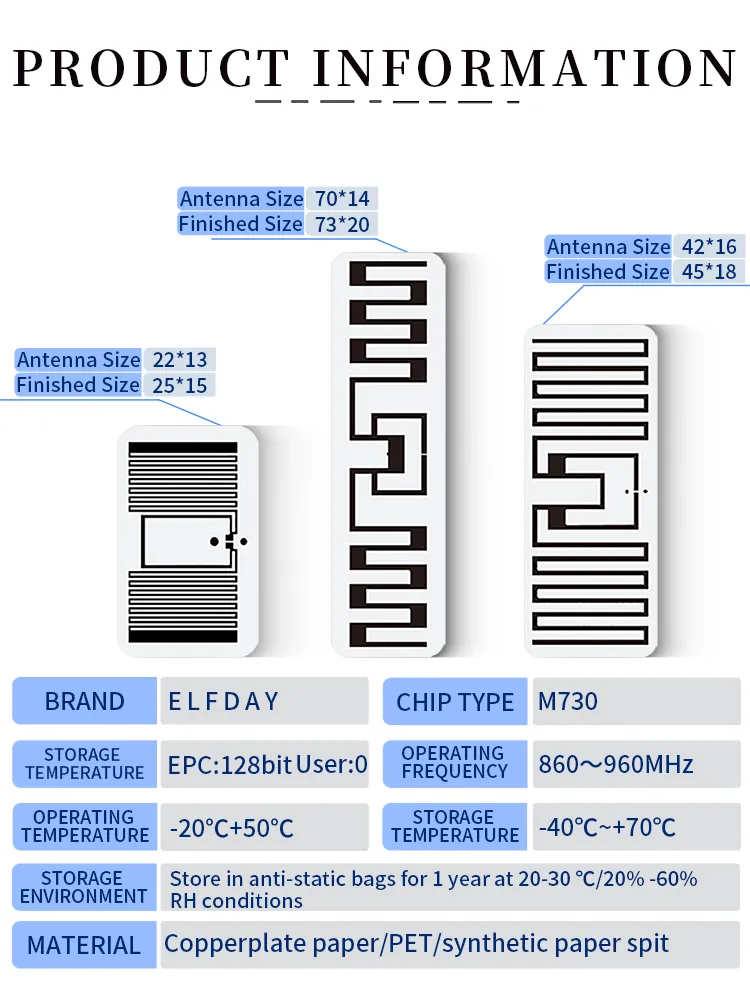 M730 Chip UHF RFID Tag
