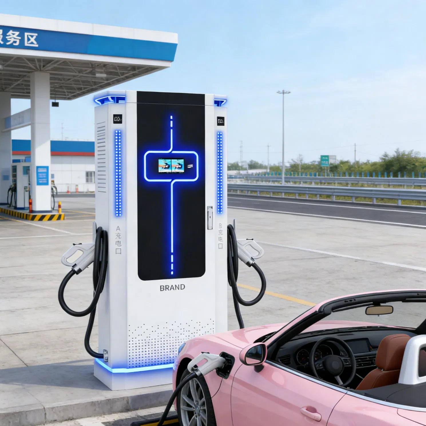 Electric Car Charge Station Charger with Ocpp and Remote Management System