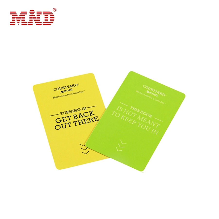 13.56MHz Hotel Contactless RFID Cards Encoded Plastic Card