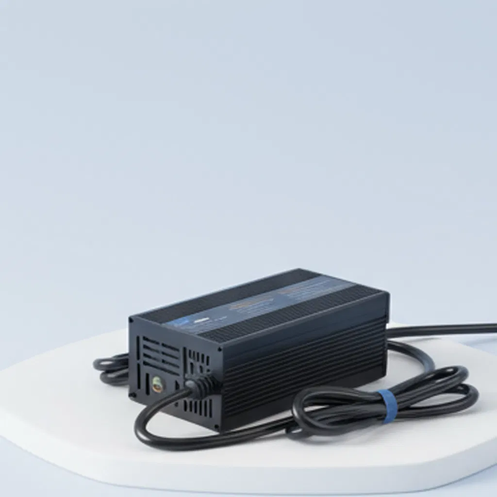 Solar Carport with Integrated 84 V Battery Storage LiFePO4 Charger Grid-Tie Ready Battery Charger