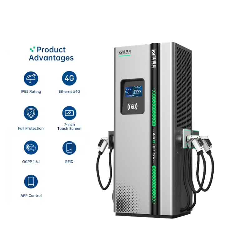 Manufacture 240kw 180kw 160kw 120kw Ocpp1.6 CCS2 Modular Core Fault Diagnosis Integrated RFID Authentic Multiple Guns Floor-Type DC AC Car Charger