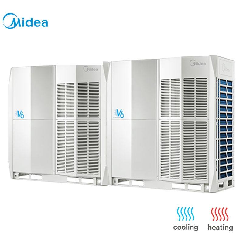 Midea Aircon Automatic Refrigerant Detecting/Charging/Recycling 123kw Vrf System Air Conditioner Outdoor Unit