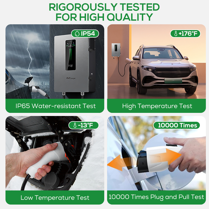 Ovrod Cargador De Auto Electrical Para Casa 40kw CCS2 Wall Mounted EV Home Fast DC EV Charger Electric Car Charger Station