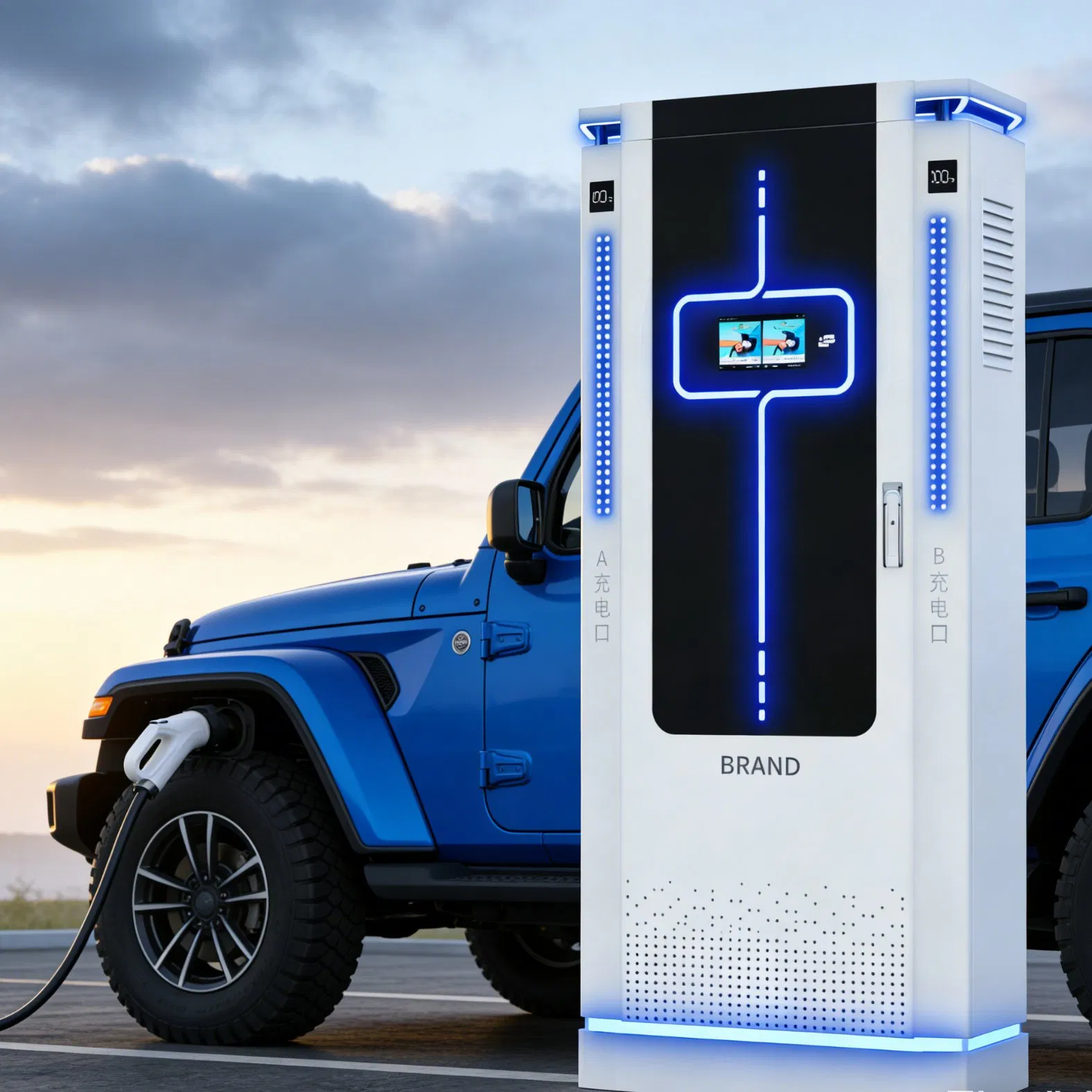 Ocpp Smart High Power Commercial Charging Station
