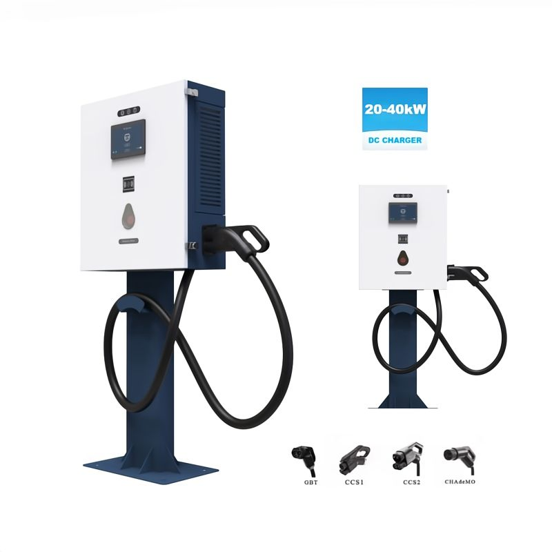 Wholesale DC Charger 20kw 5m Gbt Cable EV Connector Wall-Mounted Charging Stations