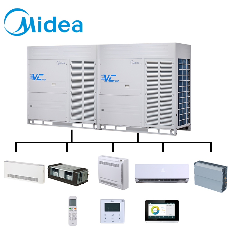 Midea 60HP 48ton Automatic Refrigerant Detecting/Charging Cooling Only Vrf 380V Inverter Central Air Conditioners Outdoor Units