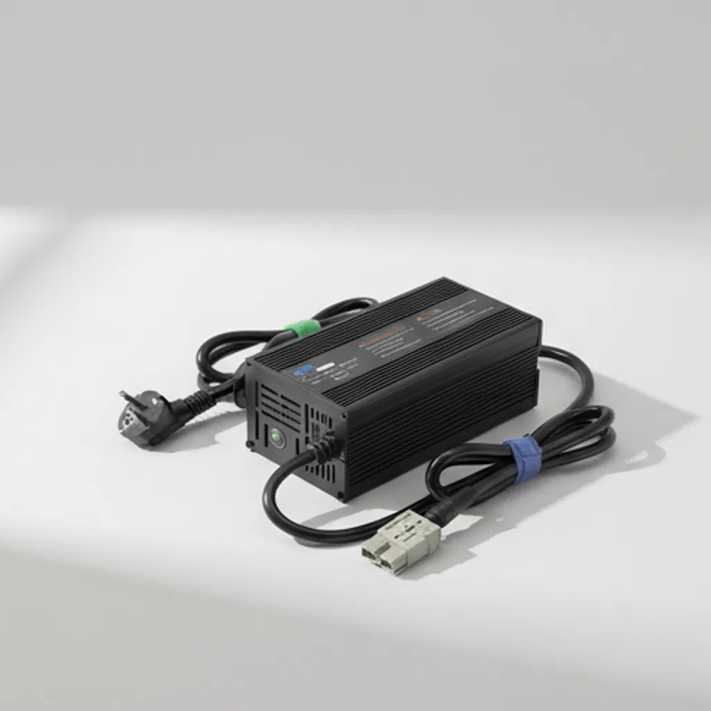 Solar Carport with Integrated 84 V Battery Storage LiFePO4 Charger Grid-Tie Ready Battery Charger