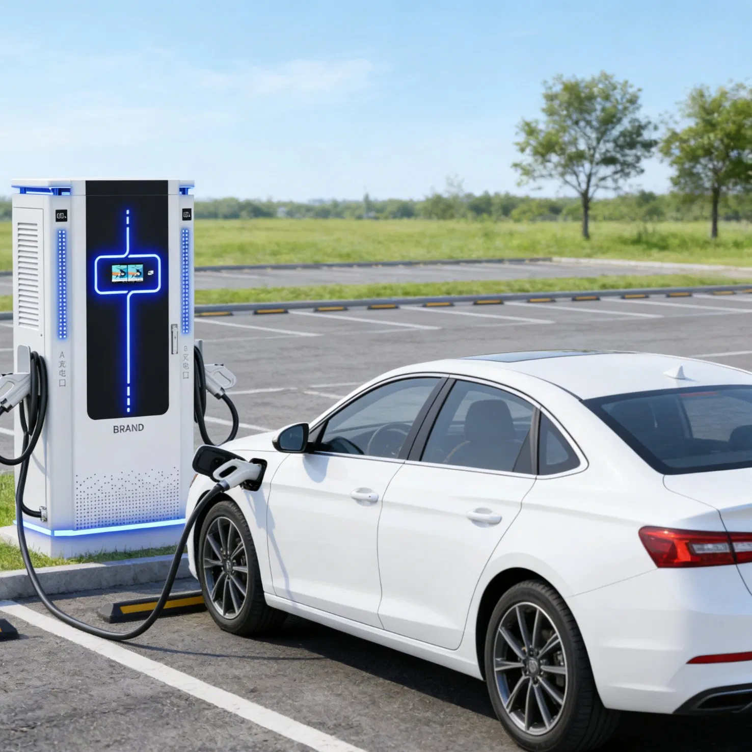 Ocpp Electric Car Charger and Electric Vehicle Charging Station