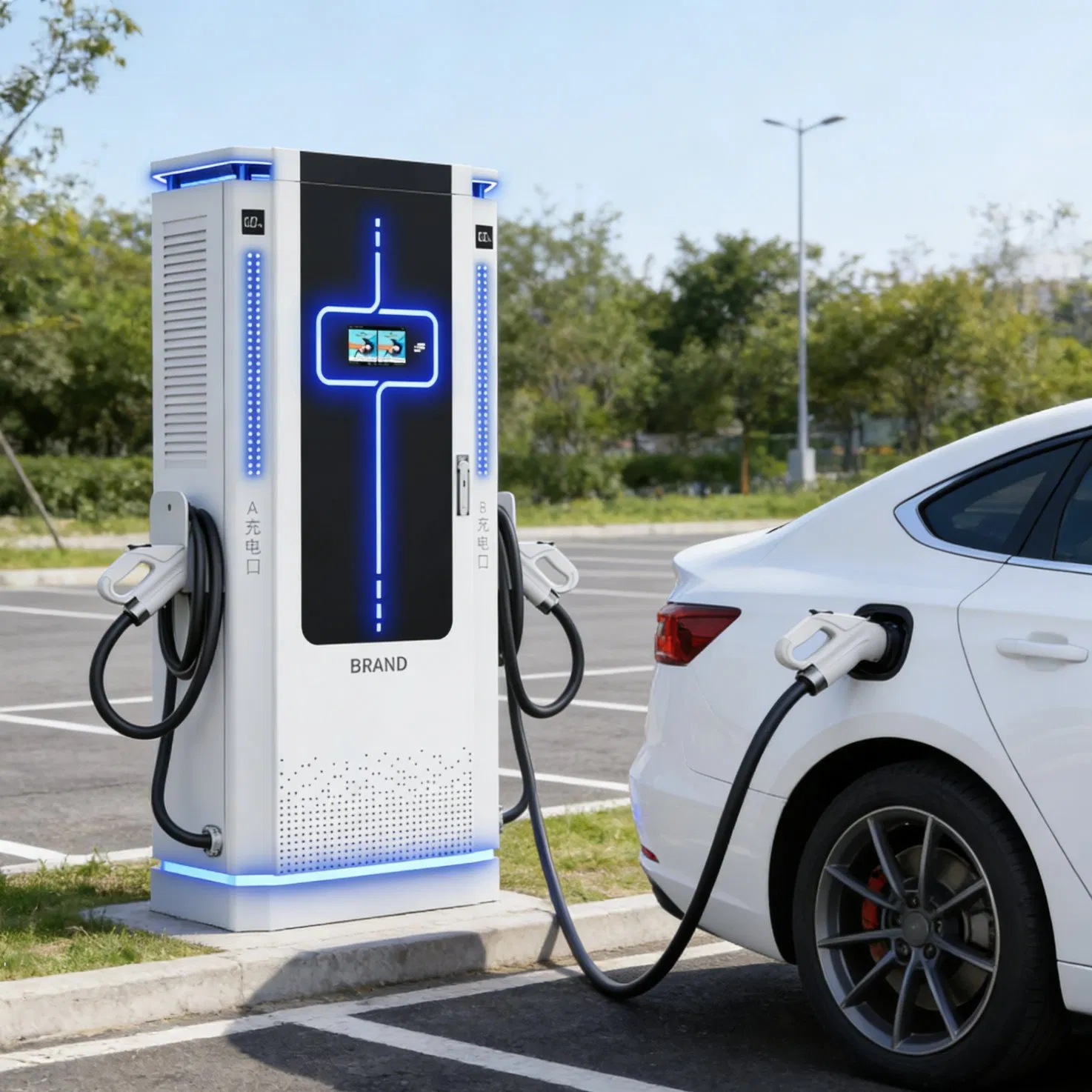 Electric Car Charge Station Charger with Ocpp and Remote Management System