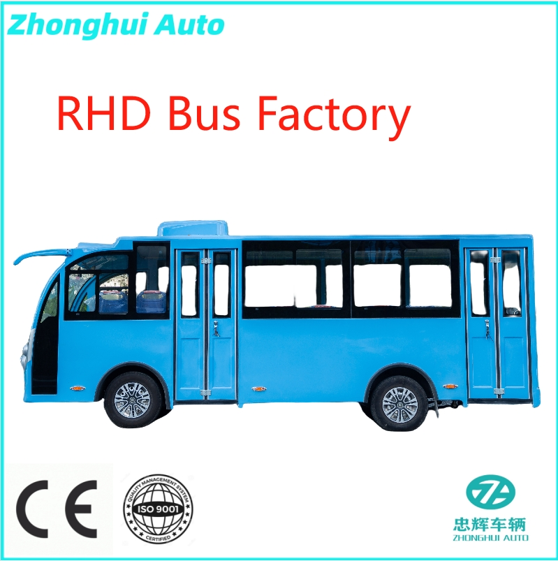 CE Park 23 Passenger Electric Shuttle Mini Bus for Touring Rhd Bus
