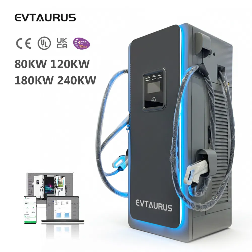 New 2026 60kw 120kw 160kw 180kw CCS2 Gbt Dlb Ocpp RFID CCS Gbt DC Fast EV Electric Best Commercial EV Charging Stations for Xiaomi Byd Car