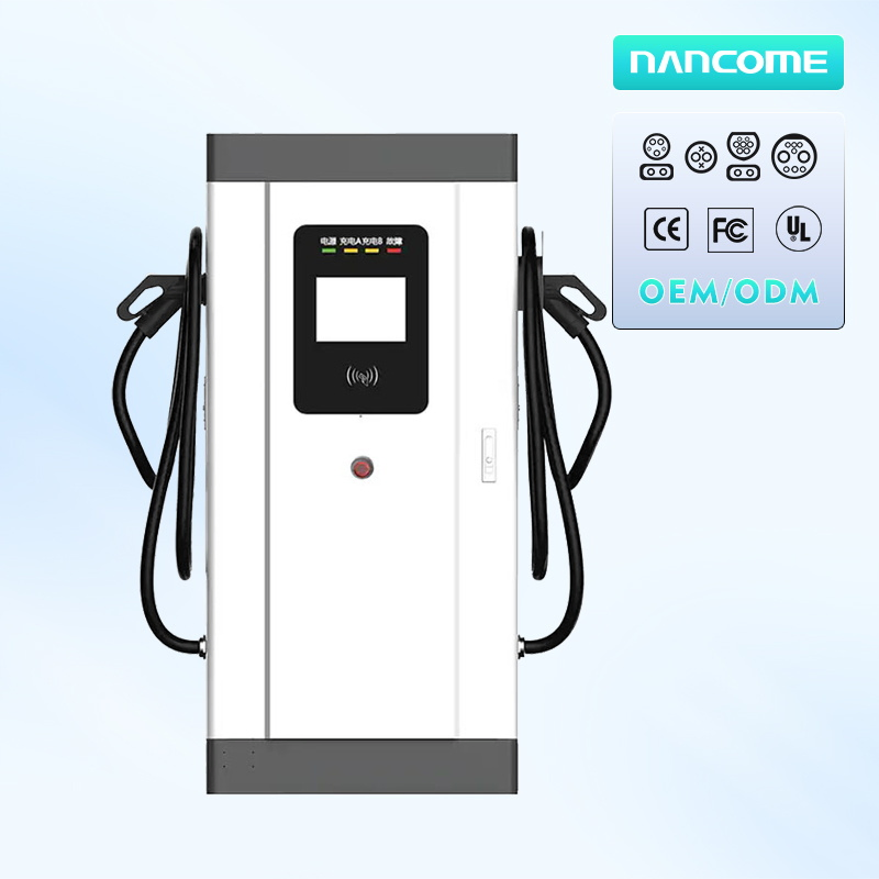 High-Power 120kw Solar Fast Charging Station for Electric Vehicles